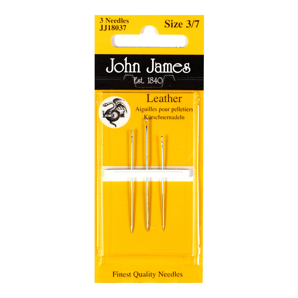 10 SIZE 5 Glovers/leather hand sewing needles superior quality 