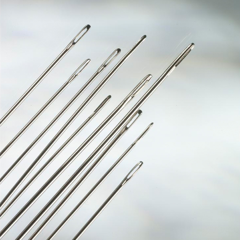 A Picture and Description of a Darning Needle