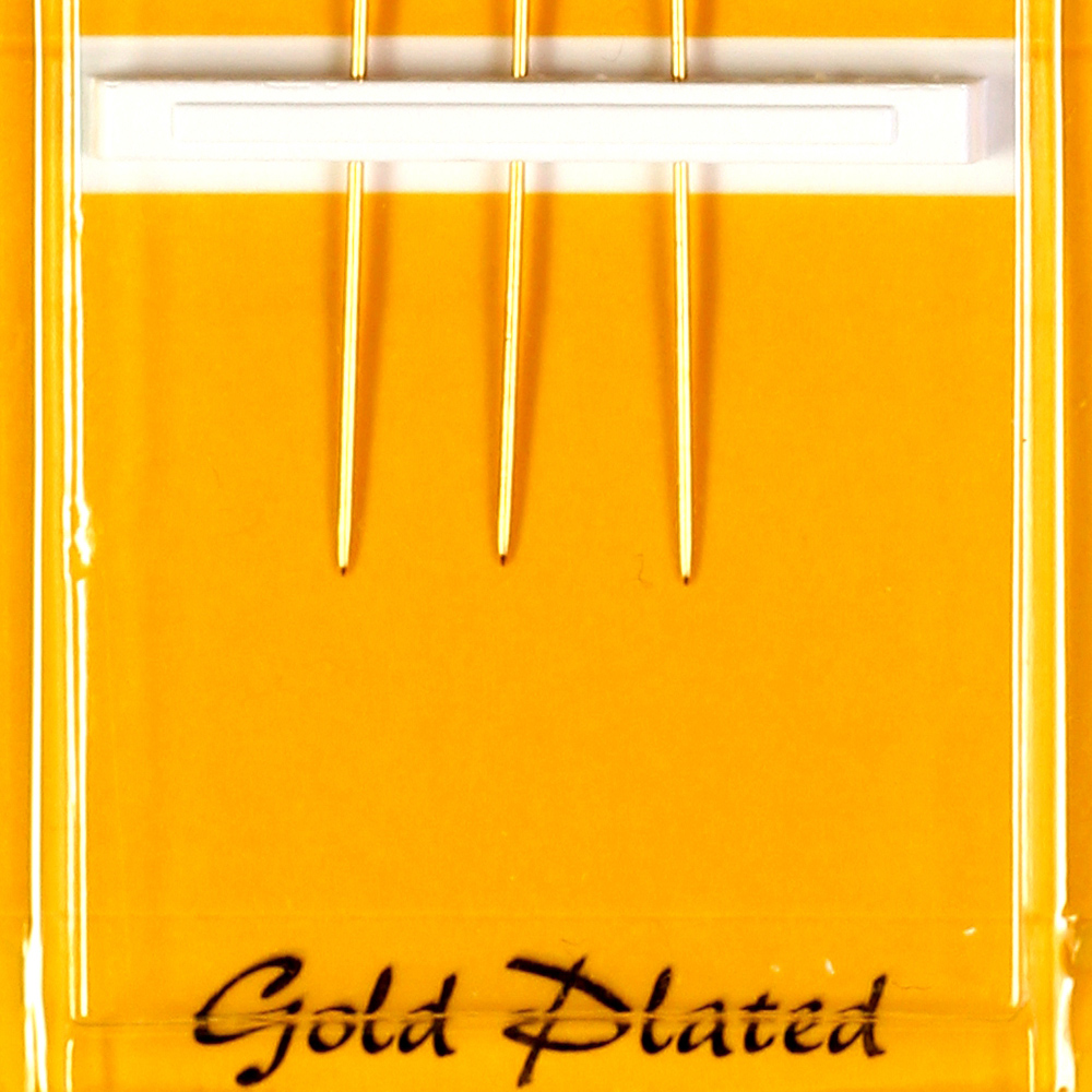 Traditional Needlecraft: Gold Plated Tapestry / Cross Stitch Needle