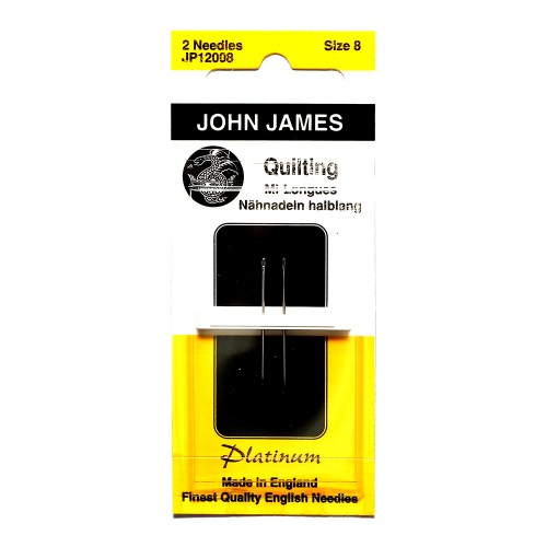 John James Assorted Curved Quilting Hand Needles - 4/Pack - WAWAK Sewing  Supplies