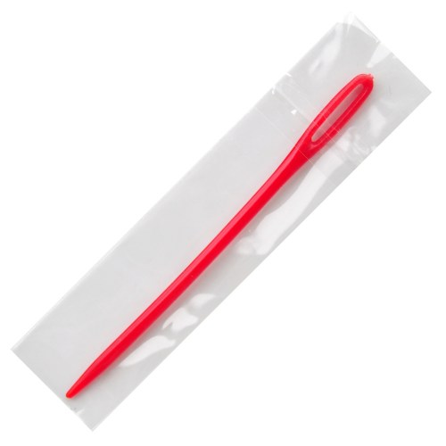 Bulk Loose Needles: Plastic Needles - Bright Pink