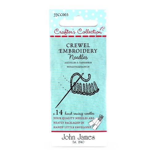 John James Embroidery / Crewel Heavy Needles 2 ct