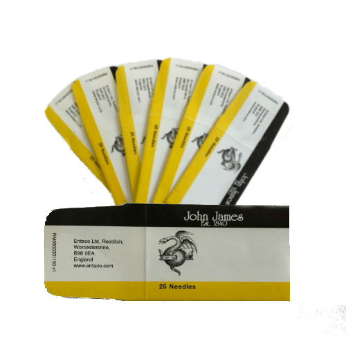 John James Sharps Hand Needles - 25/Pack - WAWAK Sewing Supplies